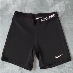 Nike Pro Athletic Shorts.